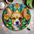 Chihuahua Fawn Glass Suncatcher Worktop Saver